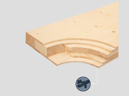 Door blank-Spruce